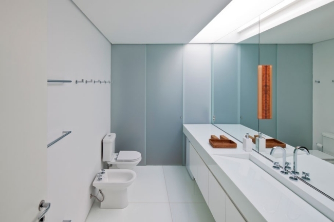 BV dom brazília Jacobsen arquitectura kúpeľňa BV dom s plochou strechou Brazília Jacobsen arquitectura kúpeľňa