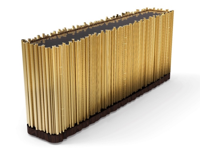 symphony hnedý dizajnér kredenc boca do lobo Príborník symphony brown od boca do lobo