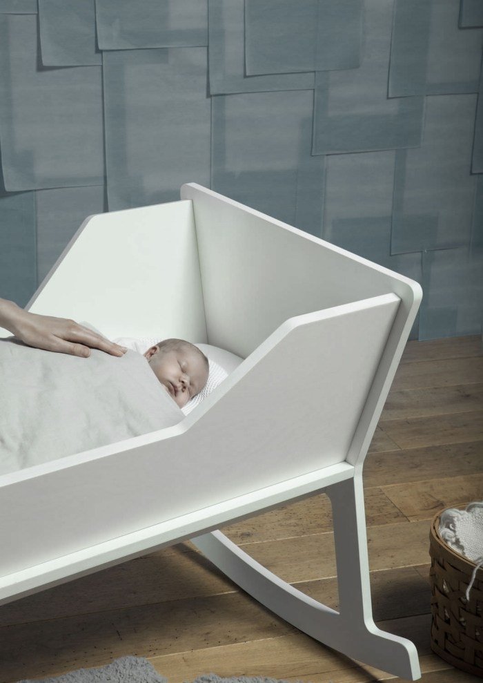 Kolíska-kolíska-detský-spánok-nábytok-kreatívny-dizajn