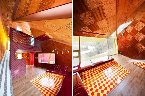 dizajnové penzióny s podlahovou posteľou a moderným interiérom