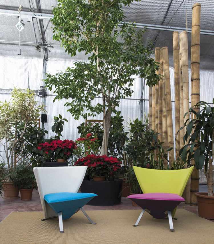 Jedinečné kusy nábytku-taliansky dizajn-moderné-kreslo-farebné čalúnenie