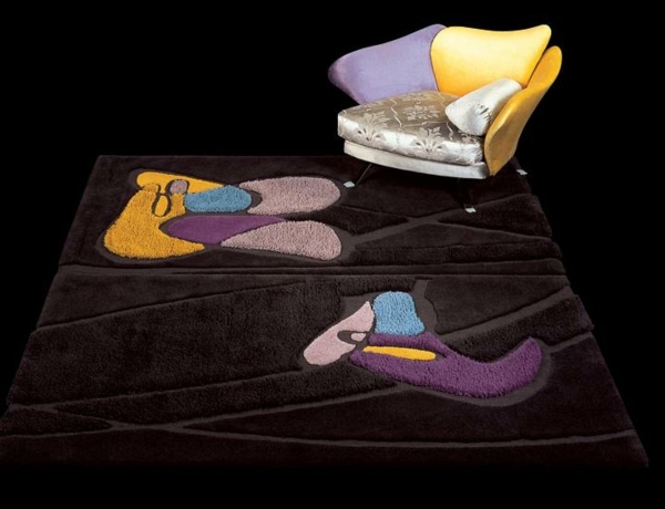 Jedinečné kusy nábytku z koberca Il-Loft