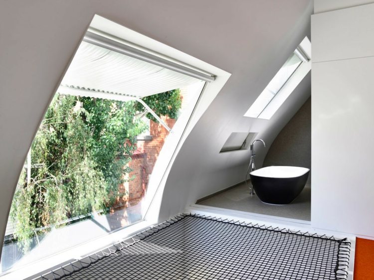 king bill house melbourne voľne stojaca vaňa oblúkové steny pletivo