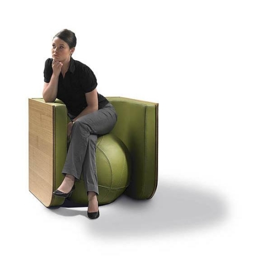 zelený sedací nábytok dizajnový nábytok od Ellen Ectors