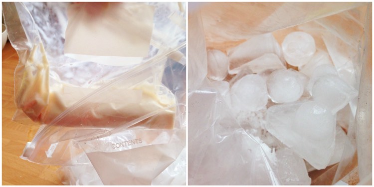 Vyrobte si vlastnú zmrzlinu bez strojčeka na výrobu plastových vreciek