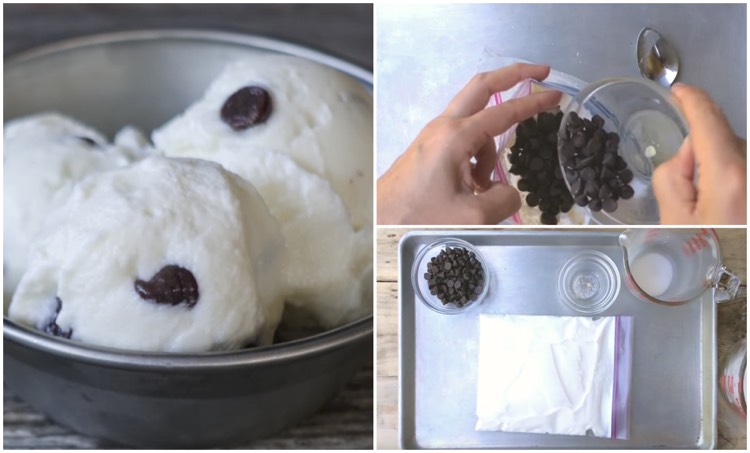 Vyrobte si vlastnú zmrzlinu bez strojčeka na vanilku s vanilkovou čokoládou