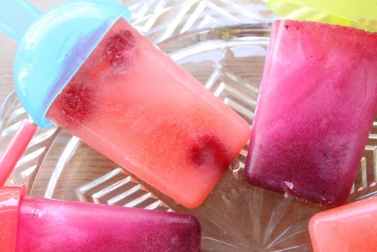 Sirup so zmrzlinou, urob si sám, kokosová voda a agáve-lahodný