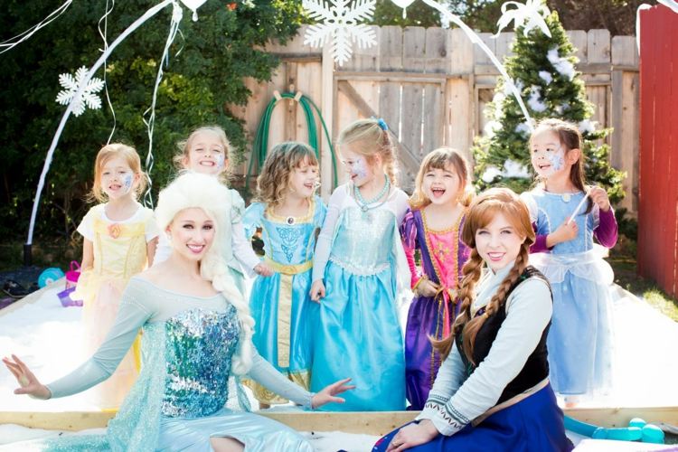 párty-mrazené-kostýmové-party-mrazené-dievčatá-princezné-šaty