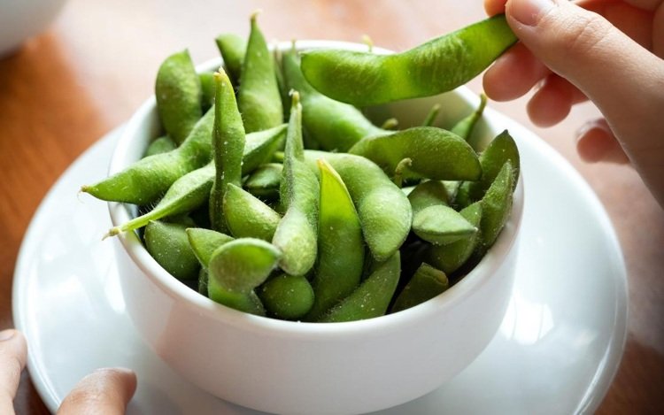 Zoznam zeleniny a strukovín bohatých na bielkoviny - Edamame