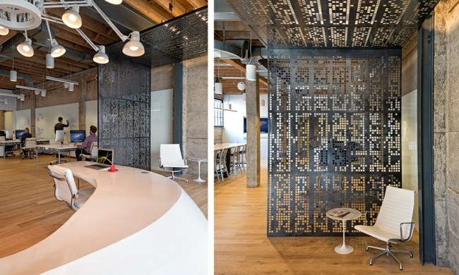 Laserový rezač na delenie miestností na rozdelenie kancelárie