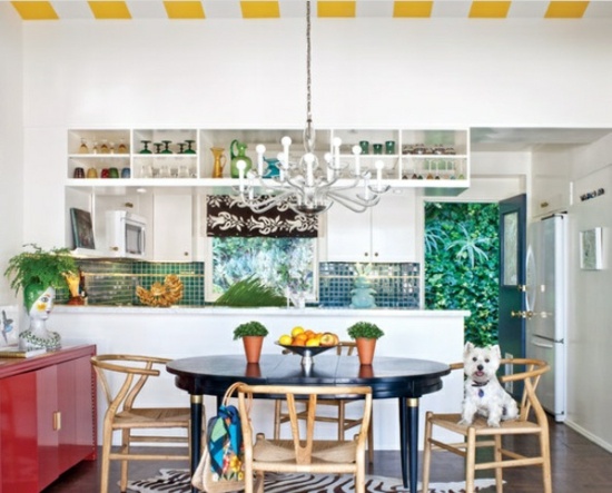 štýl dizajnu eklektickej kuchyne