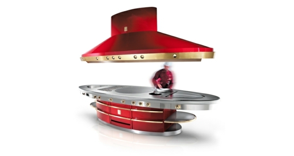 červené-profesionálne-kuchynské-spotrebiče