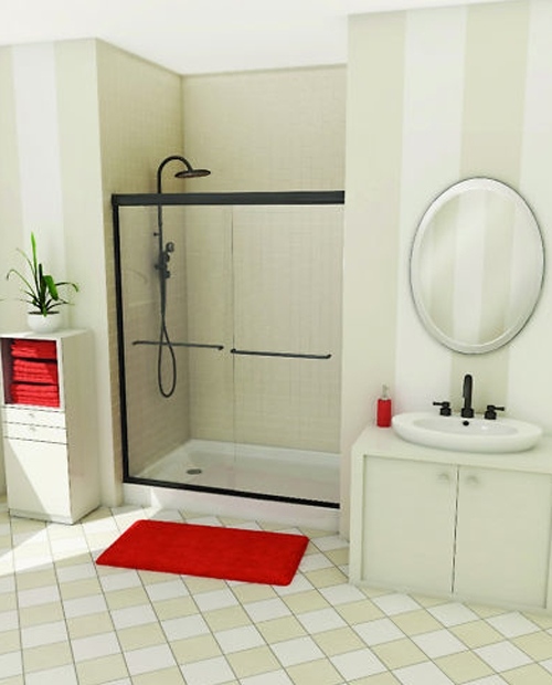 Bezrámový sprchovací kút Maax do kúpeľne New Session