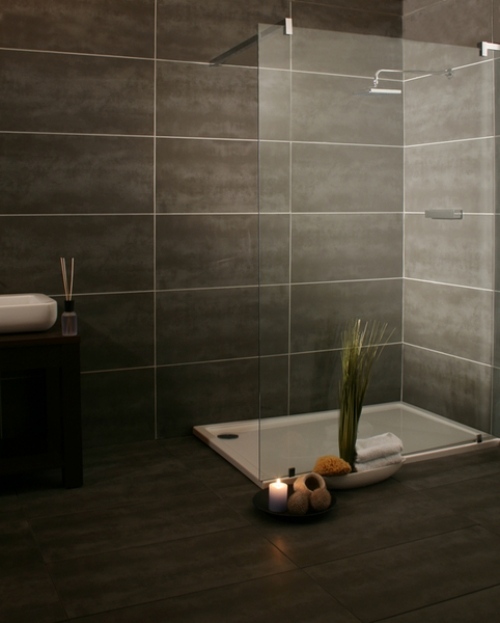 Návrh kúpeľne so sprchovacou kabínou Oceánia