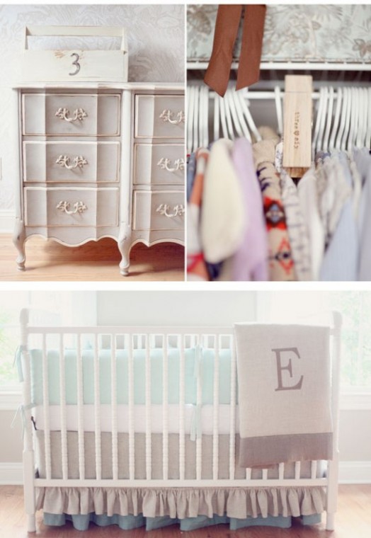 dekorácia do detskej izby s kovaním v pastelových farbách