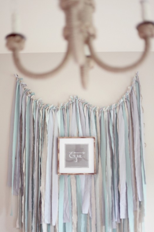 dekorácia do detskej izby s pastelovými farbami nástenná dekorácia