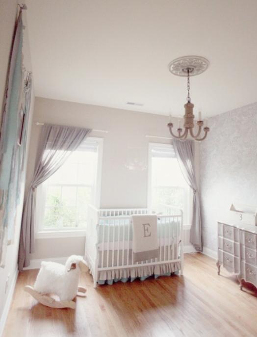 dekorácia do detskej izby s interiérom pastelových farieb