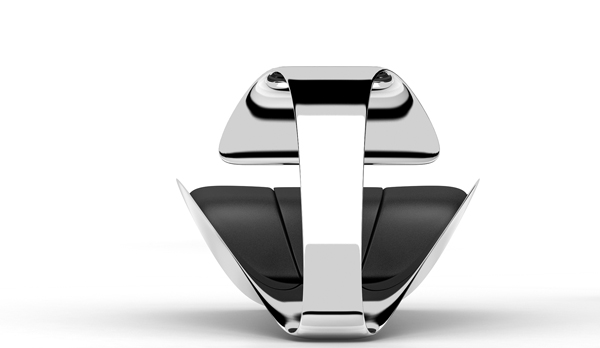 dizajn stoličky s moderným dizajnom od Ali Alavi Design vpredu