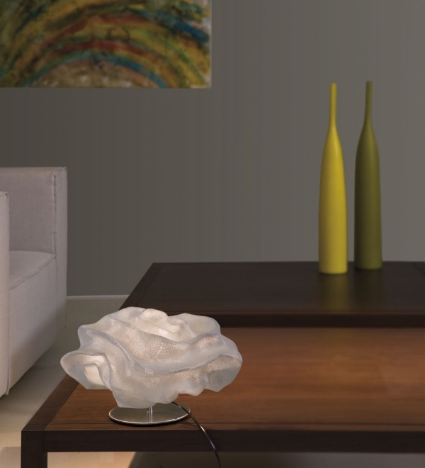 moderná stolná lampa nevo rose silikónová umývateľná moderná stolná lampa nevo rose silikónová mriežka umývateľná