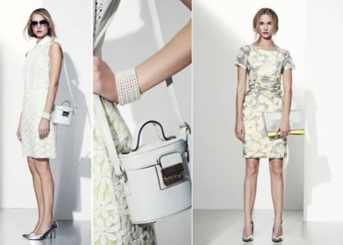 Marks Spencer je jednoducho elegantný v bielej farbe Obyčajné decentné biele šaty Spencer