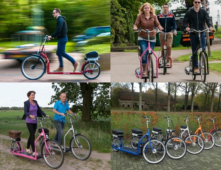 nápad na bežecký bicykel rodina-zábava-chôdza-beh