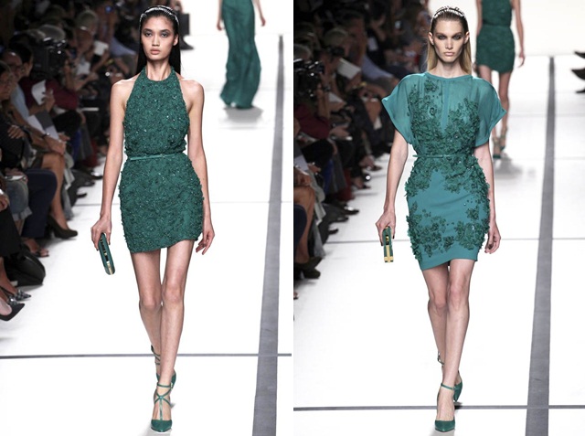 Šaty krátke dámska móda 2014 jar leto