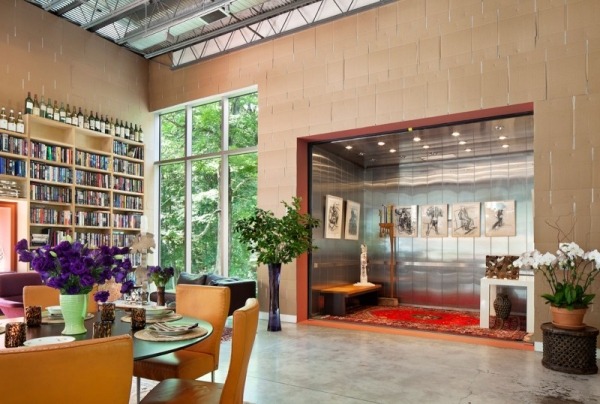 Dizajnový obytný dom s interiérom rezidenčnej vily