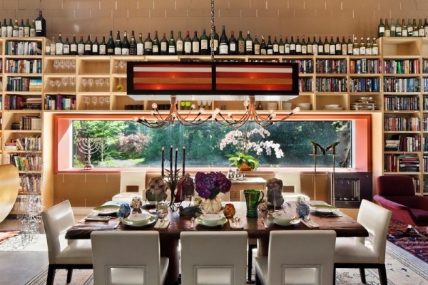 Butikový dizajn rezidencie v jedálni