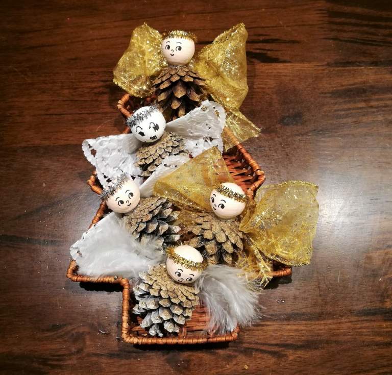 Vyrobte si z anjelov anjelov s deťmi