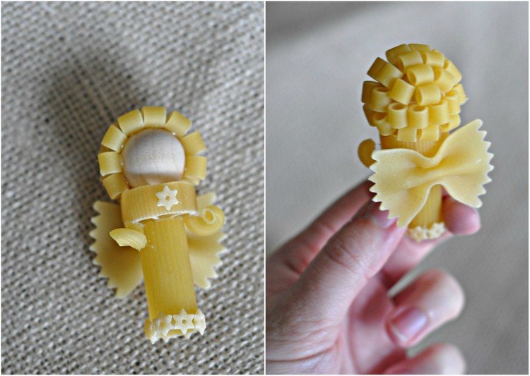 rezance anjel drotár vianočné deti