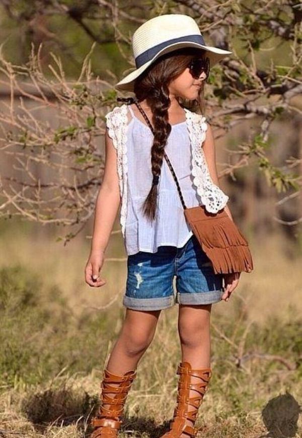 Vidiecky štýl je obzvlášť obľúbený v lete skvelá dievčenská letná outfitová čiapka