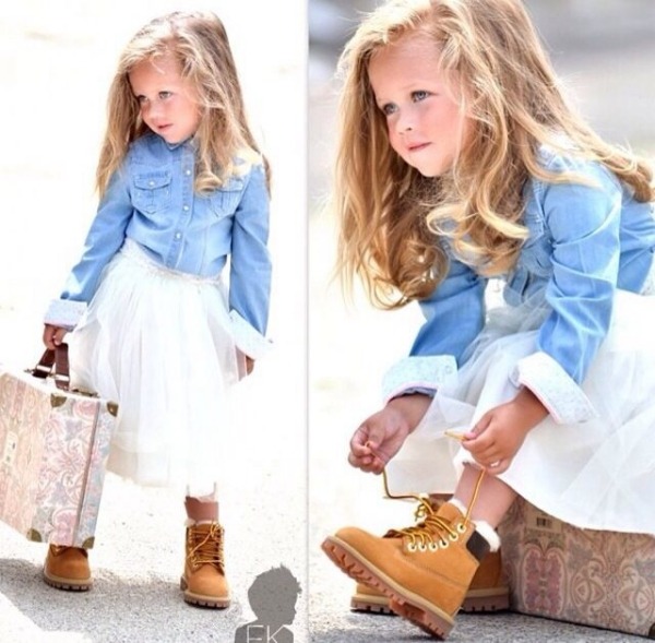 Veľmi dobre sa sem hodia plesové sukne z tylu alebo bavlny super-dievča-denim-tričko-párty-nápad