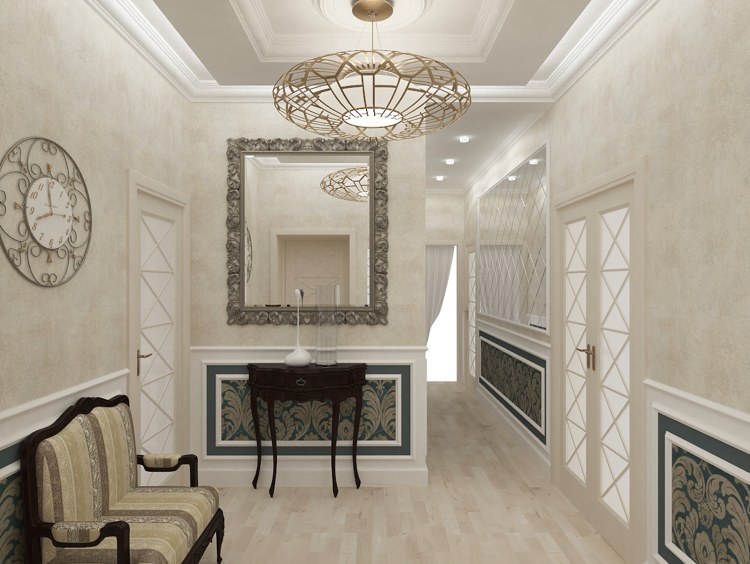 starožitný-nábytok-art-deco-éra-geometrický-kov-chodba