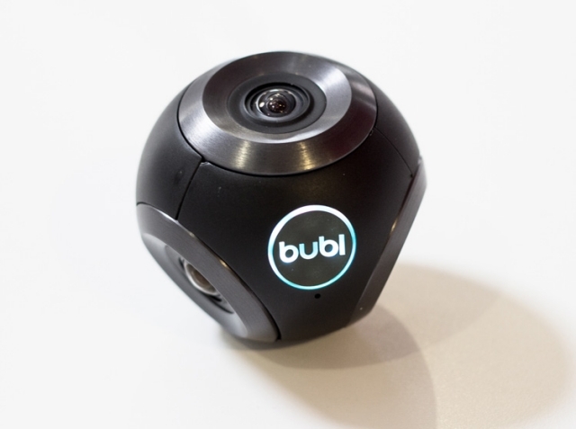 Inovatívny projekt kickstarteru 360 Bublecam Inovatívny 360-stupňový projekt kickstarteru Bublecam
