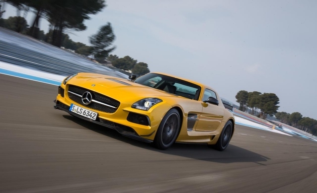 Rýchlosť 2014 mercedes sls amg black series