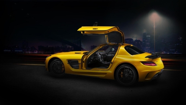 2014 krídlové dvere Mercedes SLS AMG Black Series
