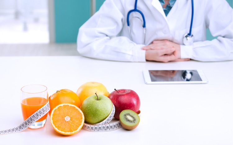 diéta rakovina lekár poradenstvo ovocie a šťava