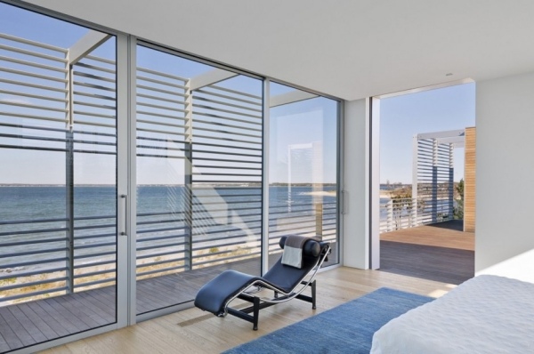 Výhľad zo spálne na Atlantický oceán