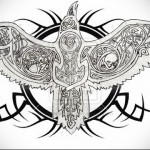 Holló tetoválás a vállán 2