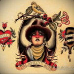 sketch tattoo old school color 2019.09.16. №011 - sketch tattoo old school color -