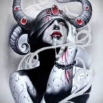 színes realizmus tetoválás vázlatok 2019.09.16. №001 - színes realizmus tetoválás vázlatok -