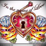 A vázlat a kulcs és zár tetováláshoz # 937 a minta egyedi változata, amely sikeresen használható egy zár és kulcs pár véglegesítésére és alkalmazására tetoválásként