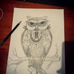 Vázlat egy kulcs- és zár -tetováláshoz