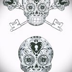 A vázlat a kulcs és zár tetováláshoz # 273 a minta klassz változata, amely sikeresen használható a kulcs és a zár átalakítására és alkalmazására egy pár számára tetoválásként