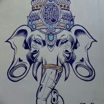 fotó Vázlatok indiai tetoválásról 2017.10.09. №139 - Vázlatok indiai tetoválásról -