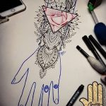 fotó Vázlatok indiai tetoválásról 2017.10.09. №143 - Vázlatok indiai tetoválásról -