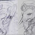 fotó Vázlatok indiai tetoválásról 2017.10.09. №187 - Vázlatok indiai tetoválásról -