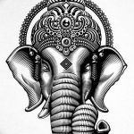 fotó Vázlatok indiai tetoválásról 2017.10.09. №098 - Vázlatok indiai tetoválásról -