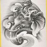 fotó Vázlatok indiai tetoválásokról 2017.10.09. №099 - Vázlatok indiai tetoválásokról -