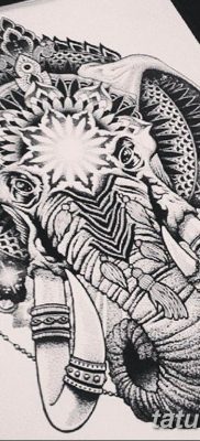 szkice tatuażu dotwork dla mężczyzn 09.03.2019 №003 - szkice tatuażu -